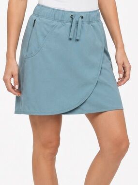 Patagonia Fleetwith Skort M Upwell Blue Athletic Hiking Skirt